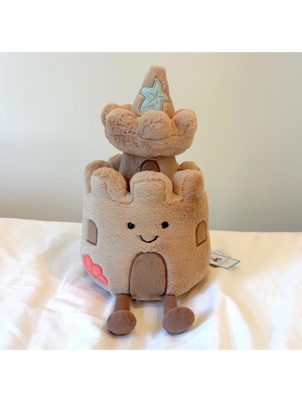 Jellycat Amuseable Sand Castle - BNWT